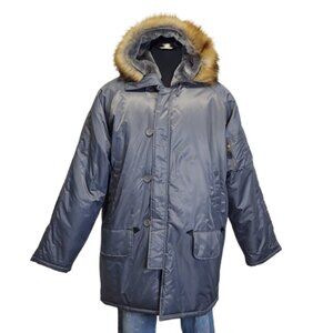 Fox Outdoor Products Mens XL Military Parka Extreme Cold Weather N3B Gray NWOT